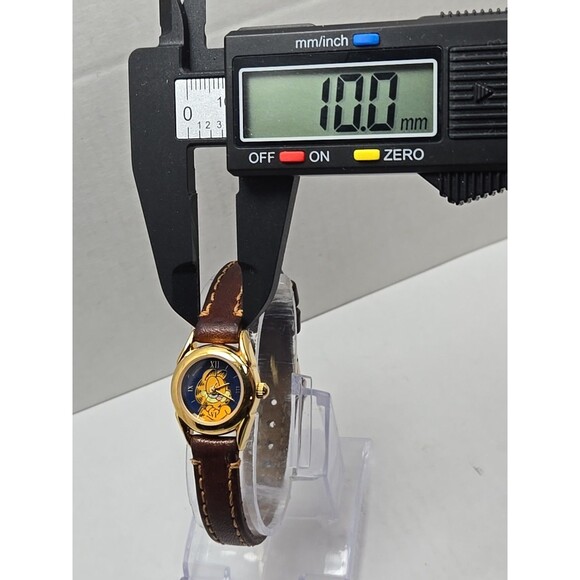 Armitron Garfield Womens 20mm Petite Blue Dial Roman Quartz Watch New Battery - Picture 6 of 12